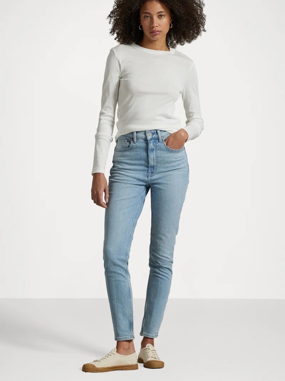 Polo Ralph Lauren high rise skinny jeans new with tags